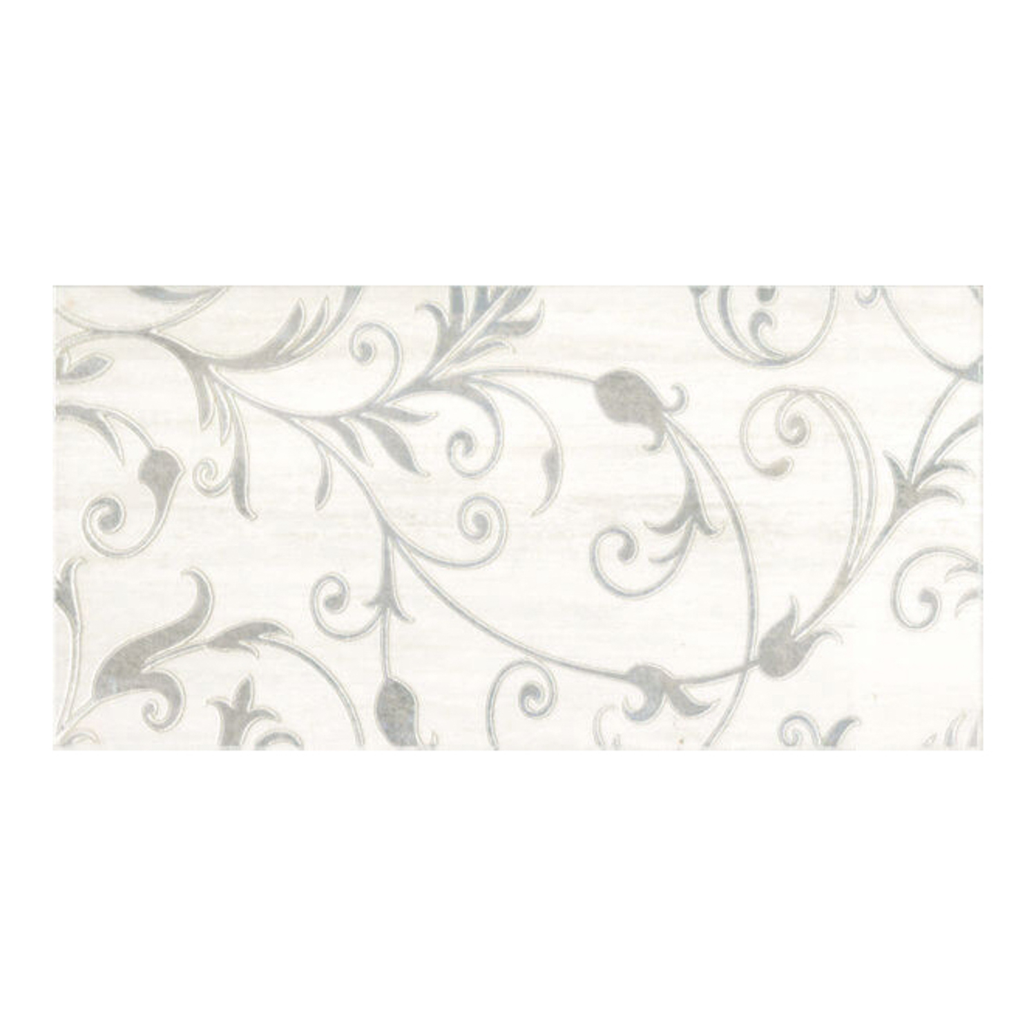 Панно из плитки Global Tile Silvia, 50х25 см, серый, часть 1