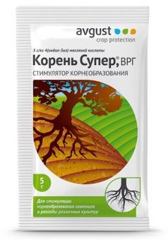 Стимулятор корнеобразования «Корень супер» Август, 5 г