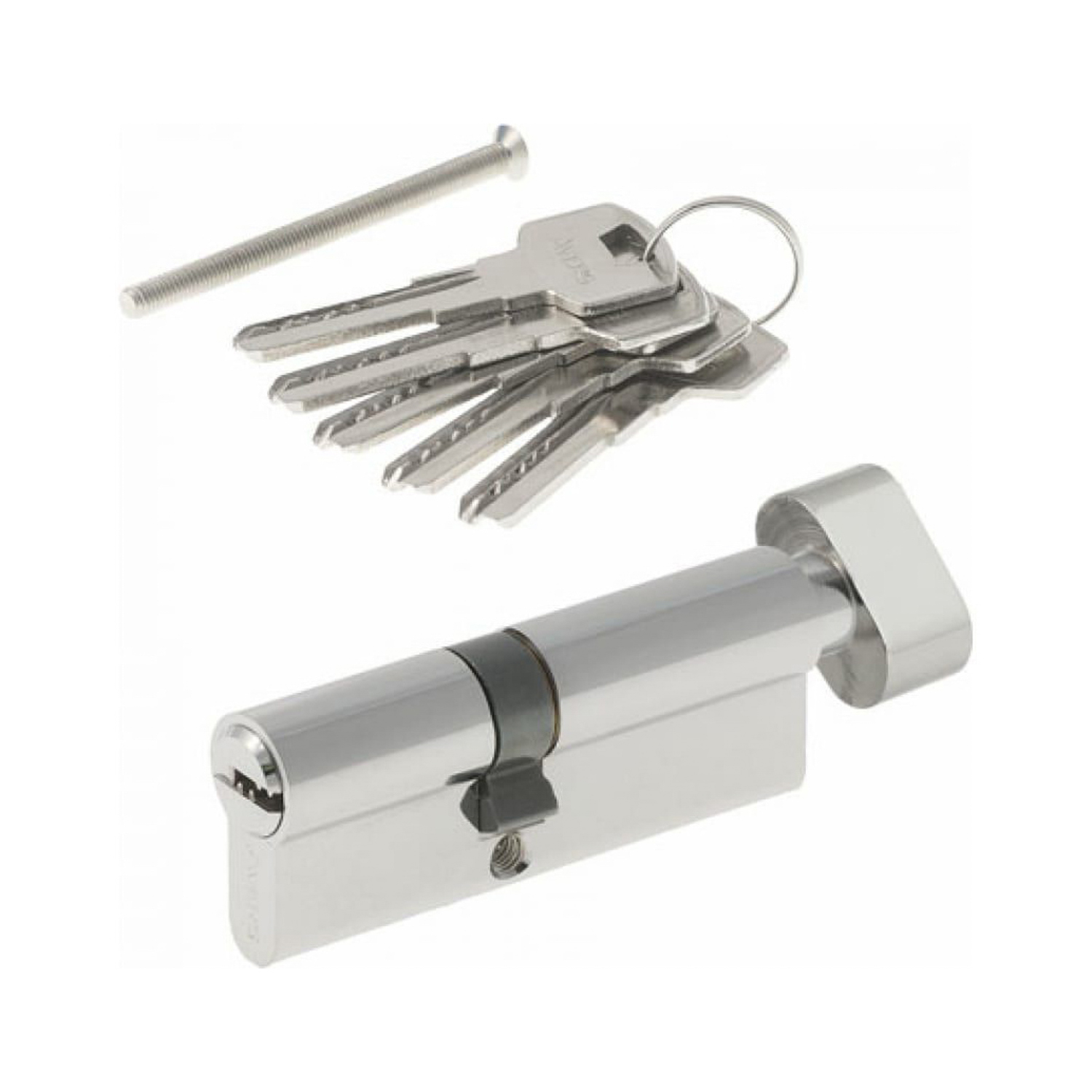 Механизм врезной 80(35C/45) хром ключ/вертушка ZM Avers *1/12/72 Механизм врезной 80(35C/45) хром ключ/вертушка ZM Avers *1/12/72