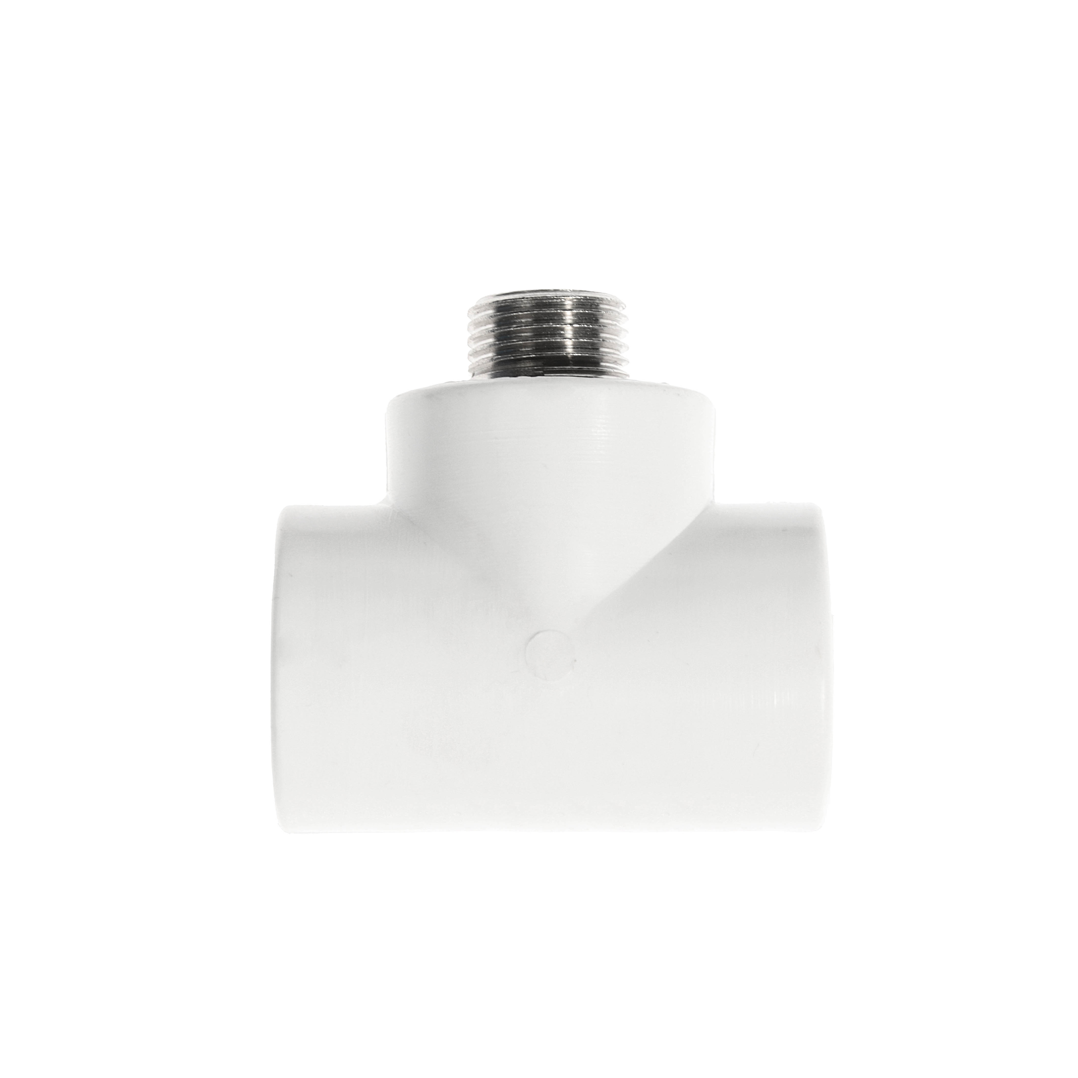 Тройник комбинированный PPRC наруж. резьба Ø 32х1/2"х32 *10/30