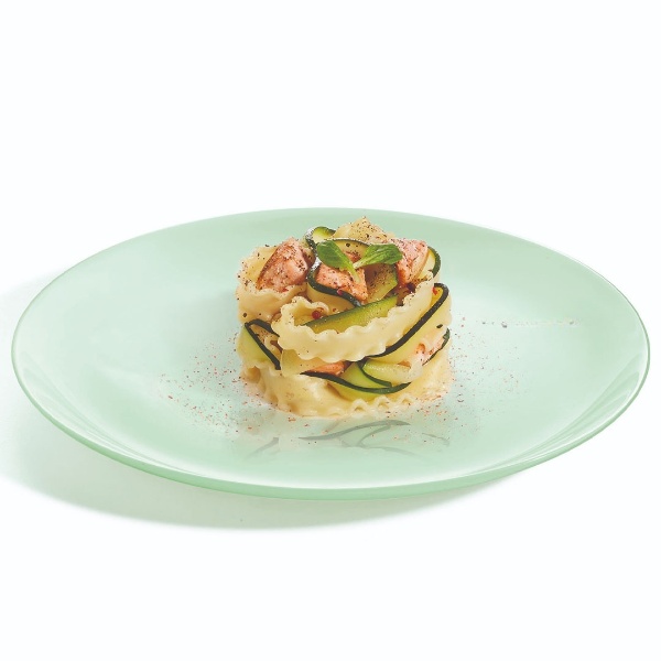 Тарелка стекло Luminarc "Diwali Paradise Green" мелк. d25см светло-зеленый V5839 *24