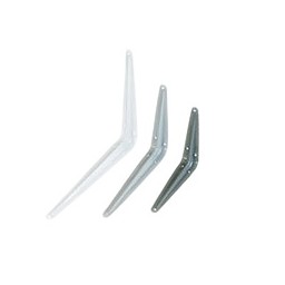 Уголок д/полок 250*200 серебро Нора-М*24/288