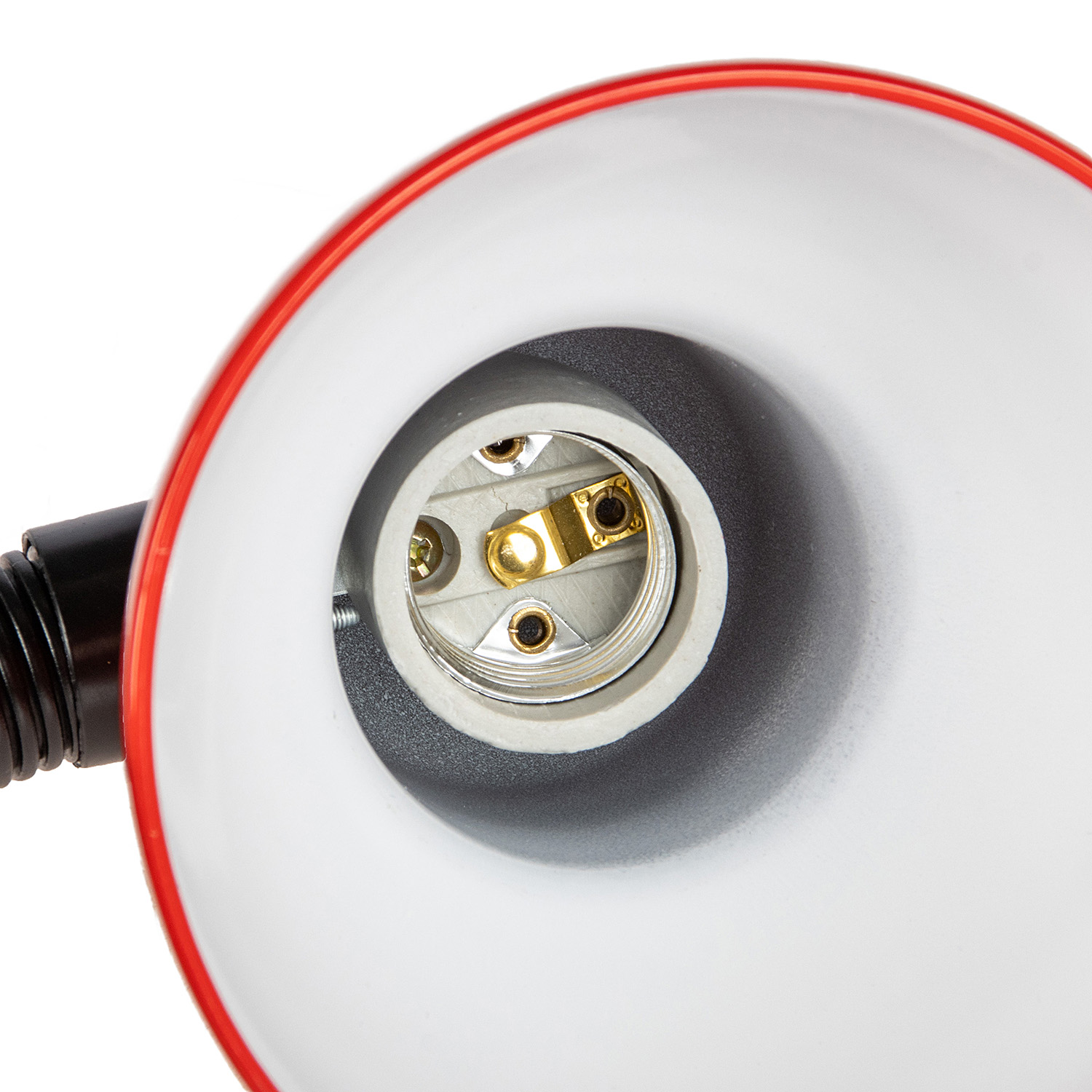 Светильник настольн. GENERAL GTL-025-60-220 60Вт Е27 (прищепка) красный 800125 *1/24