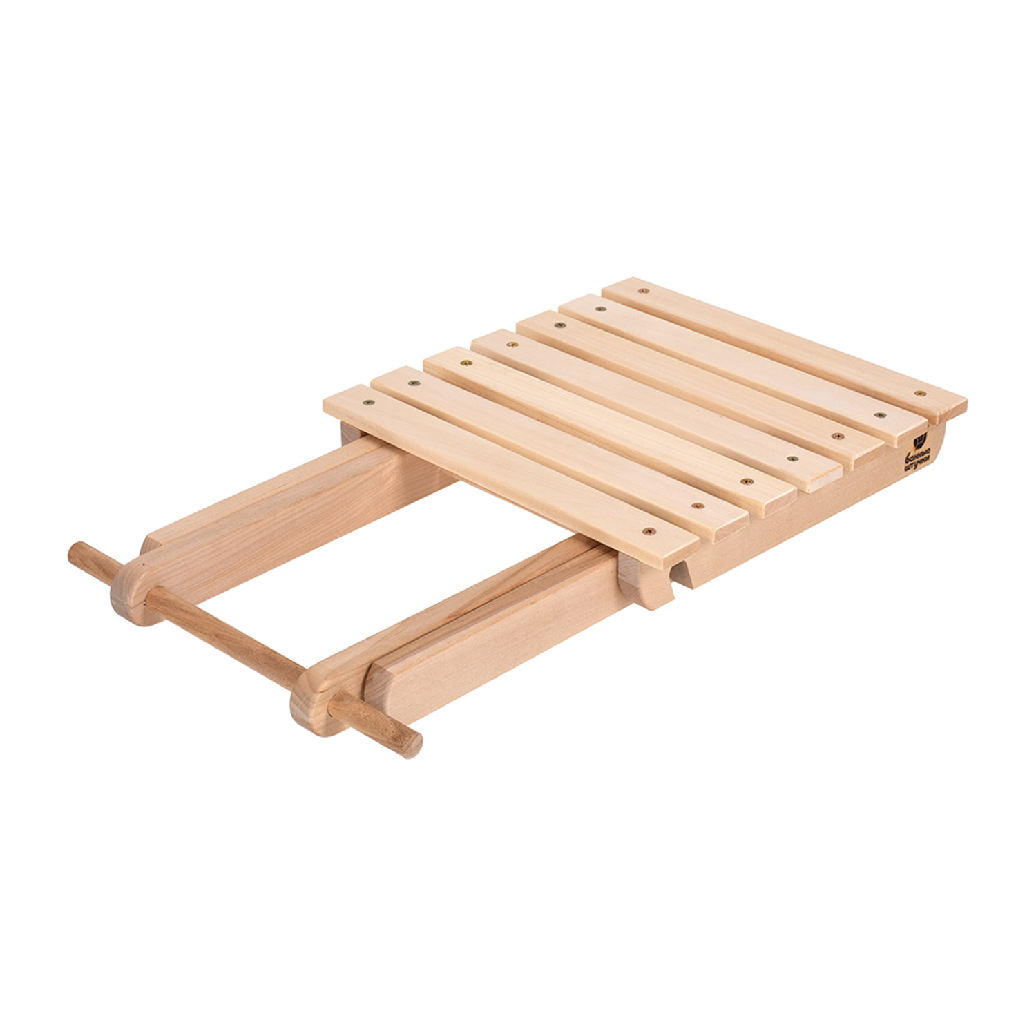 Табурет складной, шлифованный, 34х34х26см "Банные штучки"/4