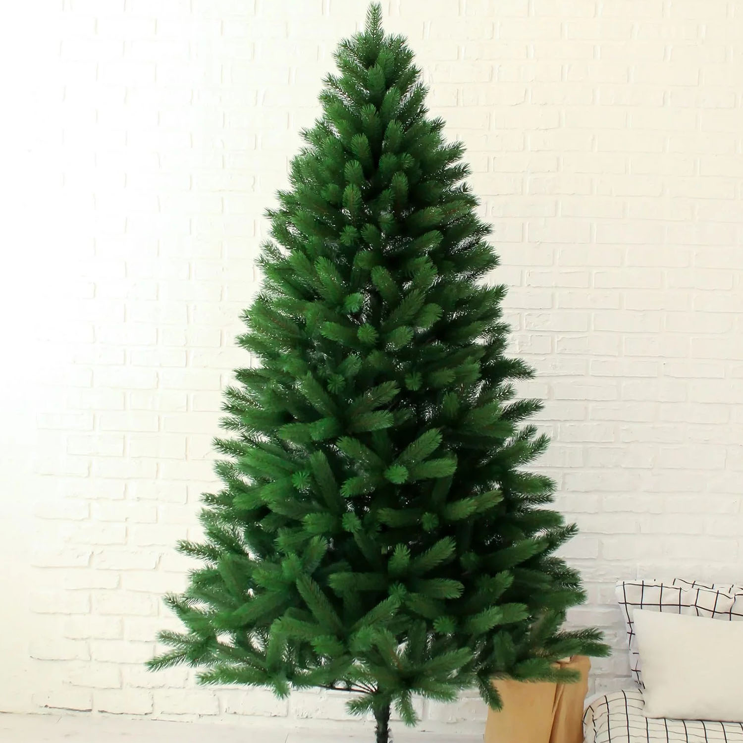 Елка искусственная Елки от Мишки «Кремлевская», 220 см, ПВХ, зеленый