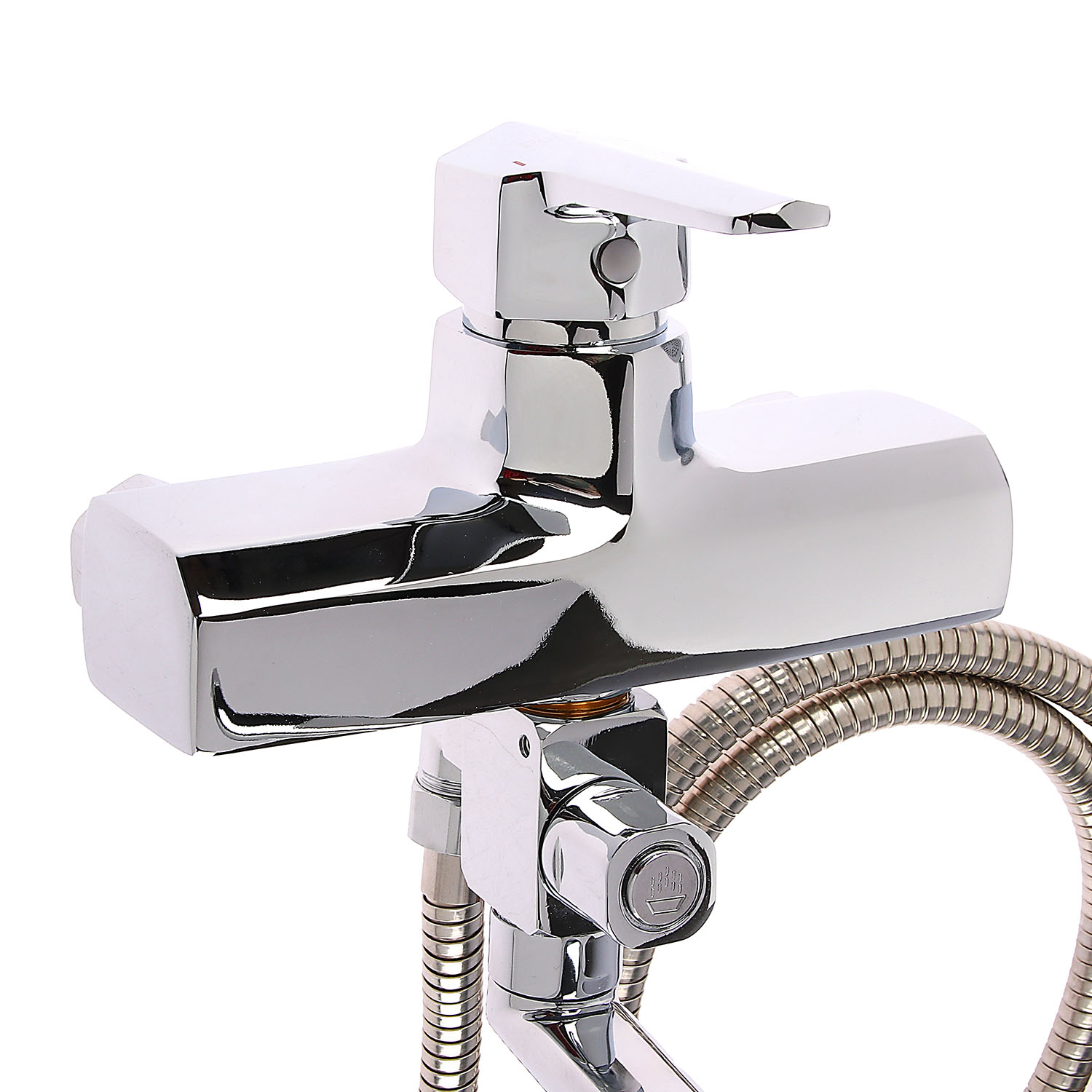 Смеситель для ванны Potato P2140, длинный излив, однорычажный