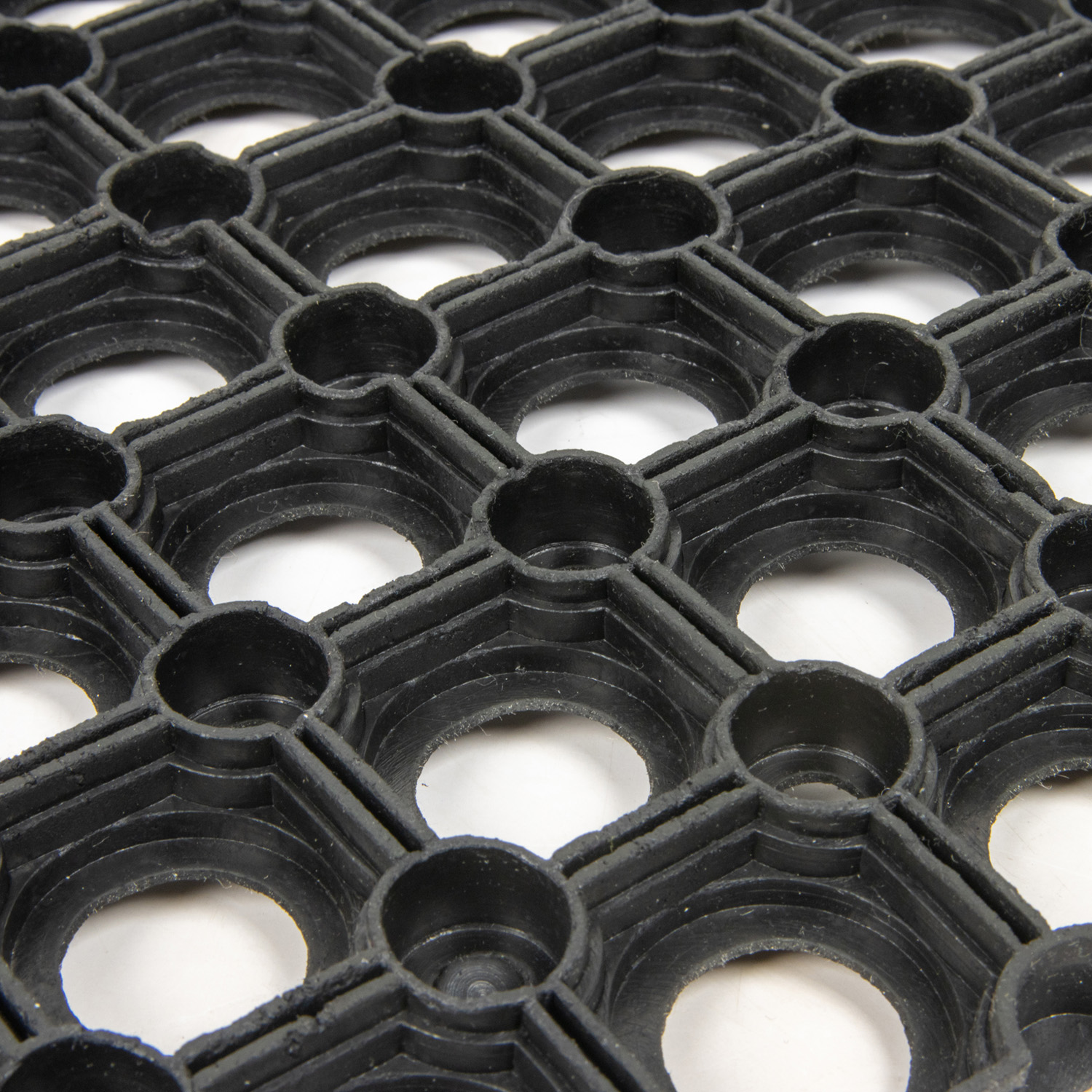 Коврик ячеистый 40*60*1,6 см грязесборный черный "KOVROFF" (арт.15161)   *1/12 (МЦ99)