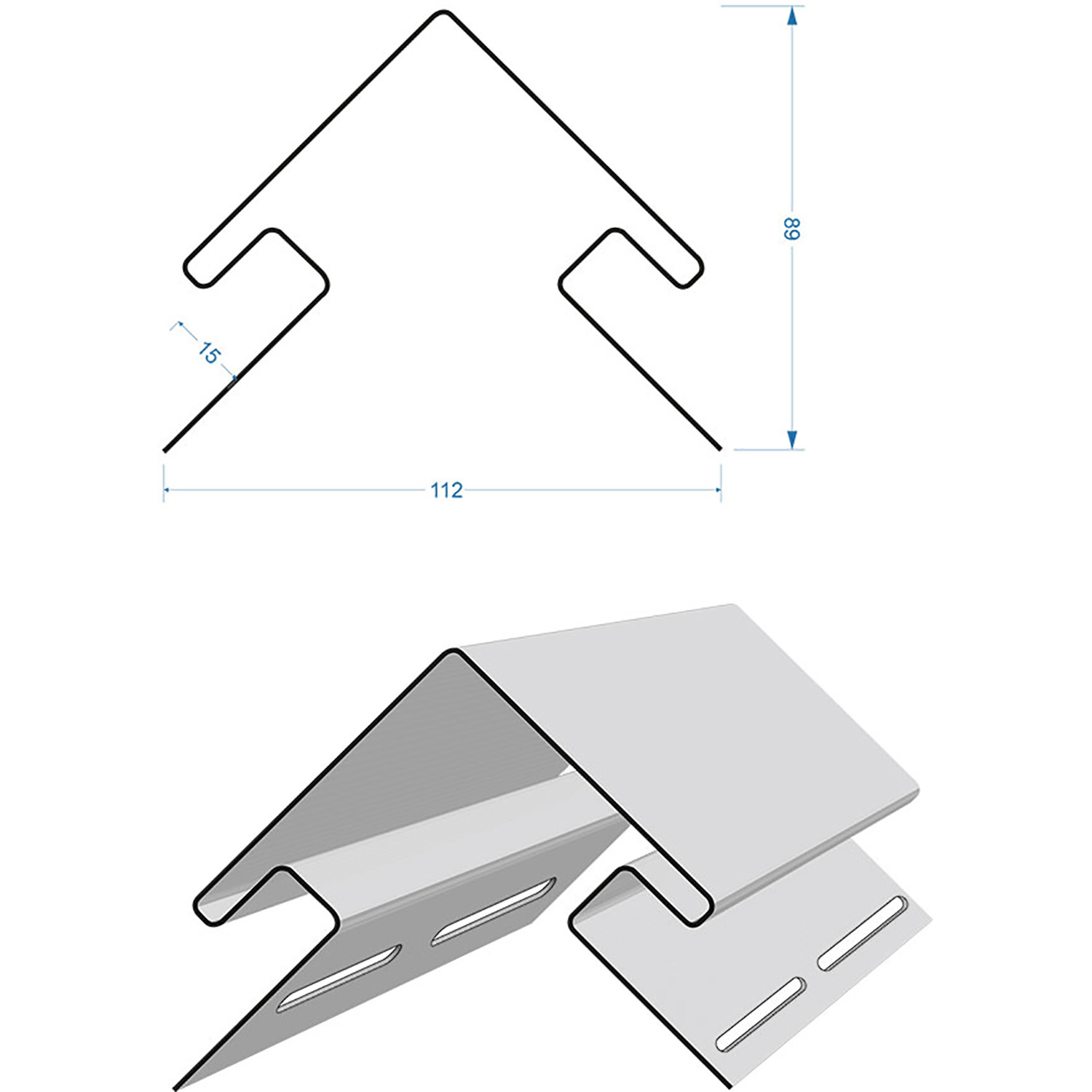 Внешний угол PREMIUM Банан (3м) Дёке Внешний угол PREMIUM Банан (3м) Дёке