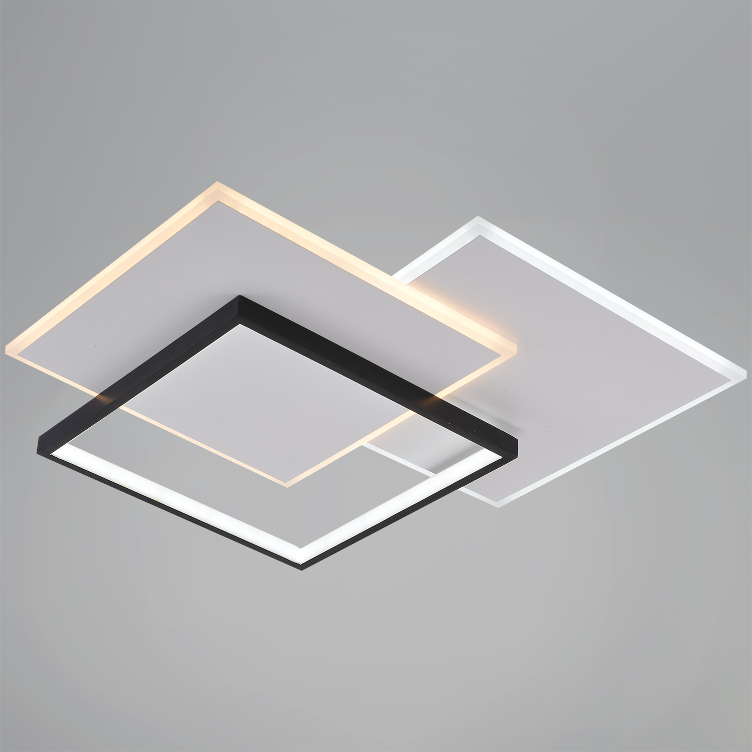 Светильник потолочный светодиодный 08019-0.5-485 WH+BK LED 3000-6200К ПДУ+диммер S=22м2 *1/5