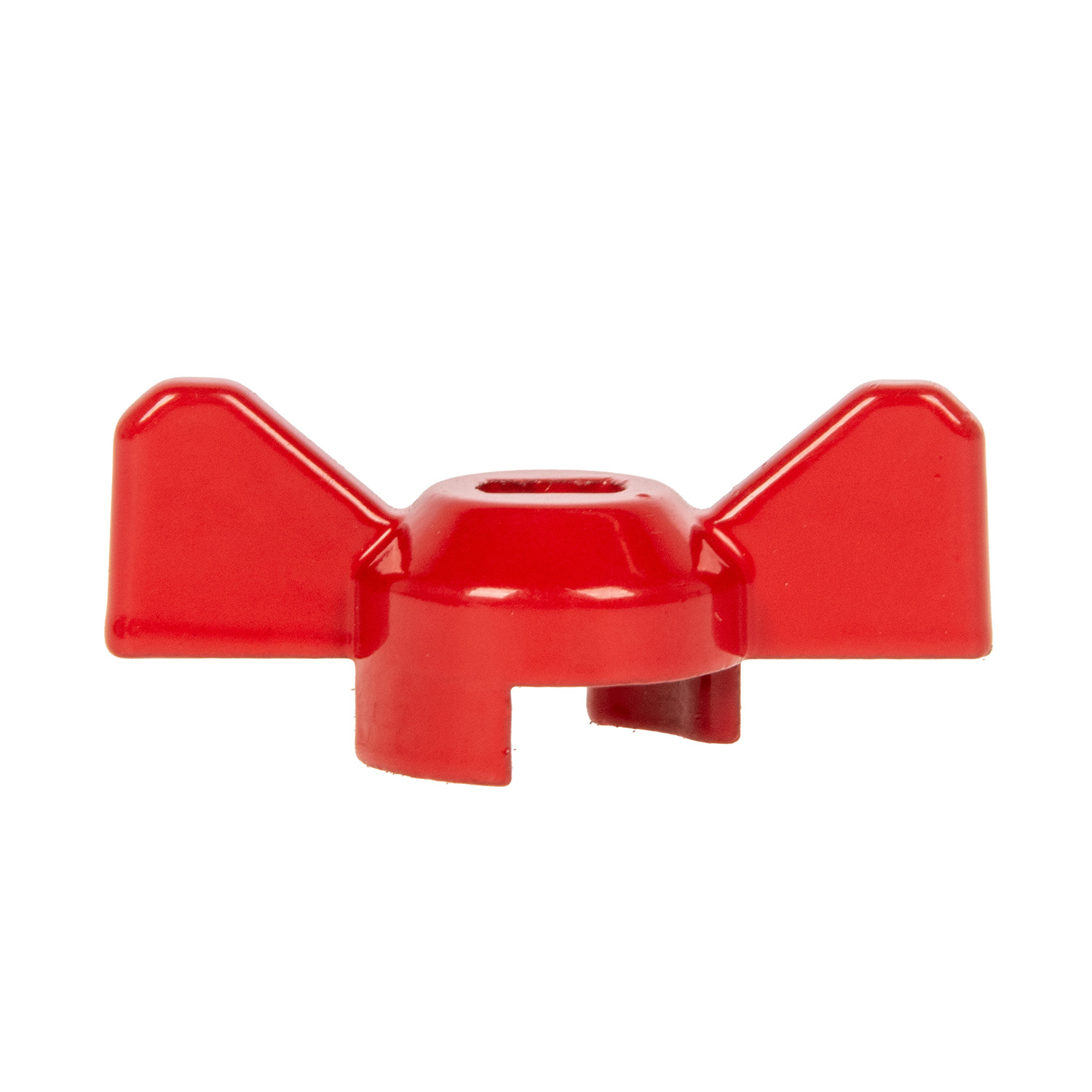 Ручка-бабочка усиленная для крана КРАСНАЯ 1/2"-3/4" MP (131176)*1/50