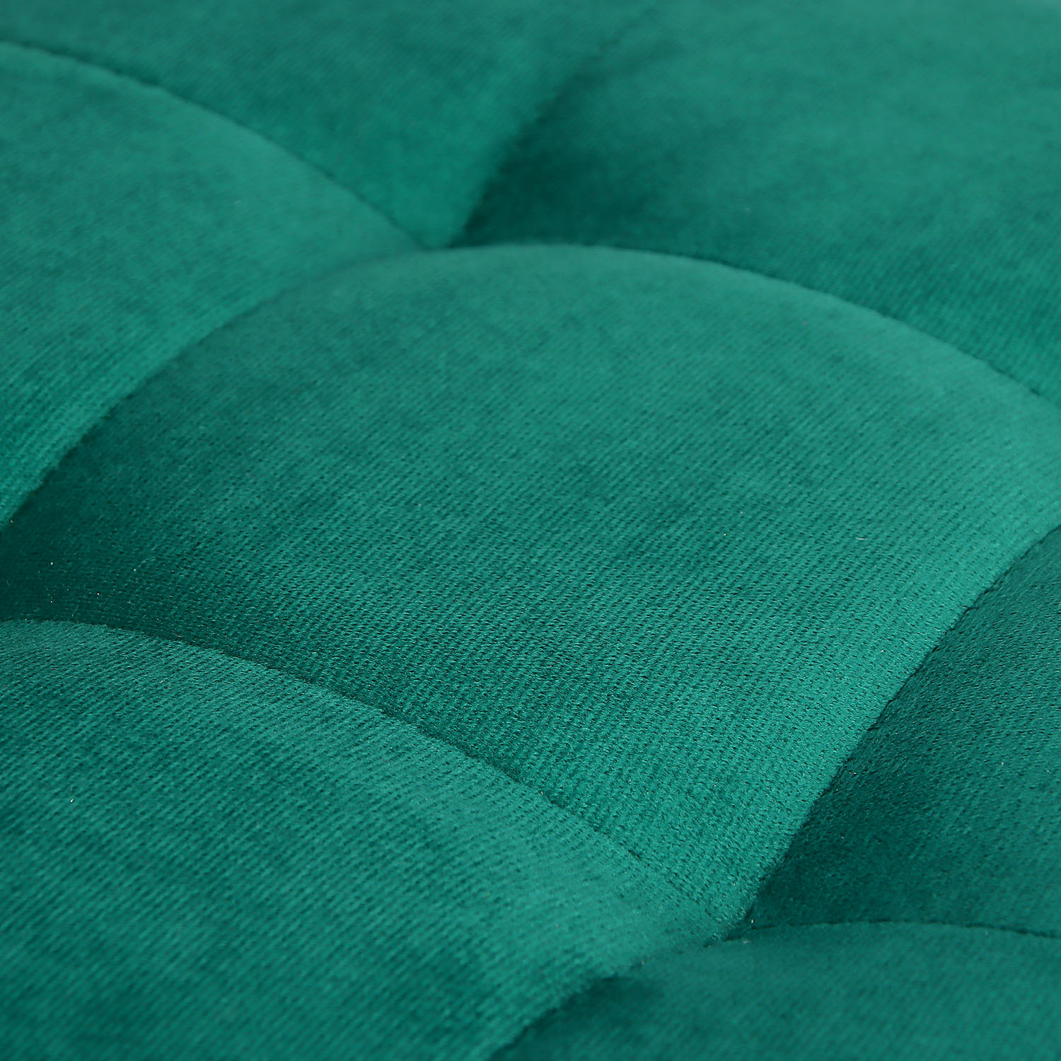 Пуф ЛОФТ ЛАЙН, 40х40х42 см, квадрат, велюр, конфетти аквамарин