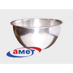 Миска нерж. 2,0л d20см, выс.9,4см, d дна 10,6см 1с2345 "АМЕТ" (Аша) *1/20