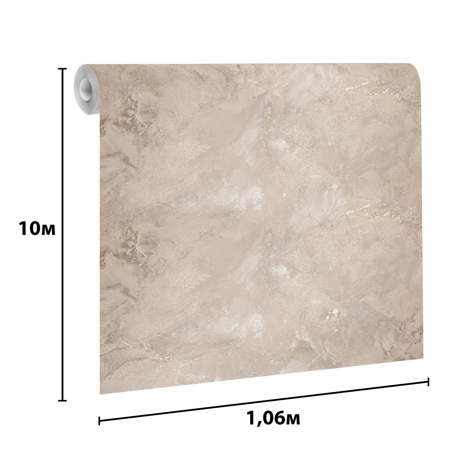 Обои  флиз  Ateliero Capri/Капри (беж.) 585626 1.06*10м *6