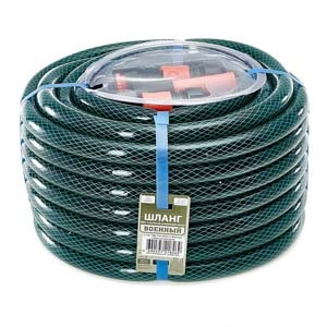 Шланг поливочный 20 м Авангард "Военный", ПВХ, 3/4", армированный, с фитингами, зеленый Шланг поливочный 20 м Авангард "Военный", ПВХ, 3/4", армированный, с фитингами, зеленый