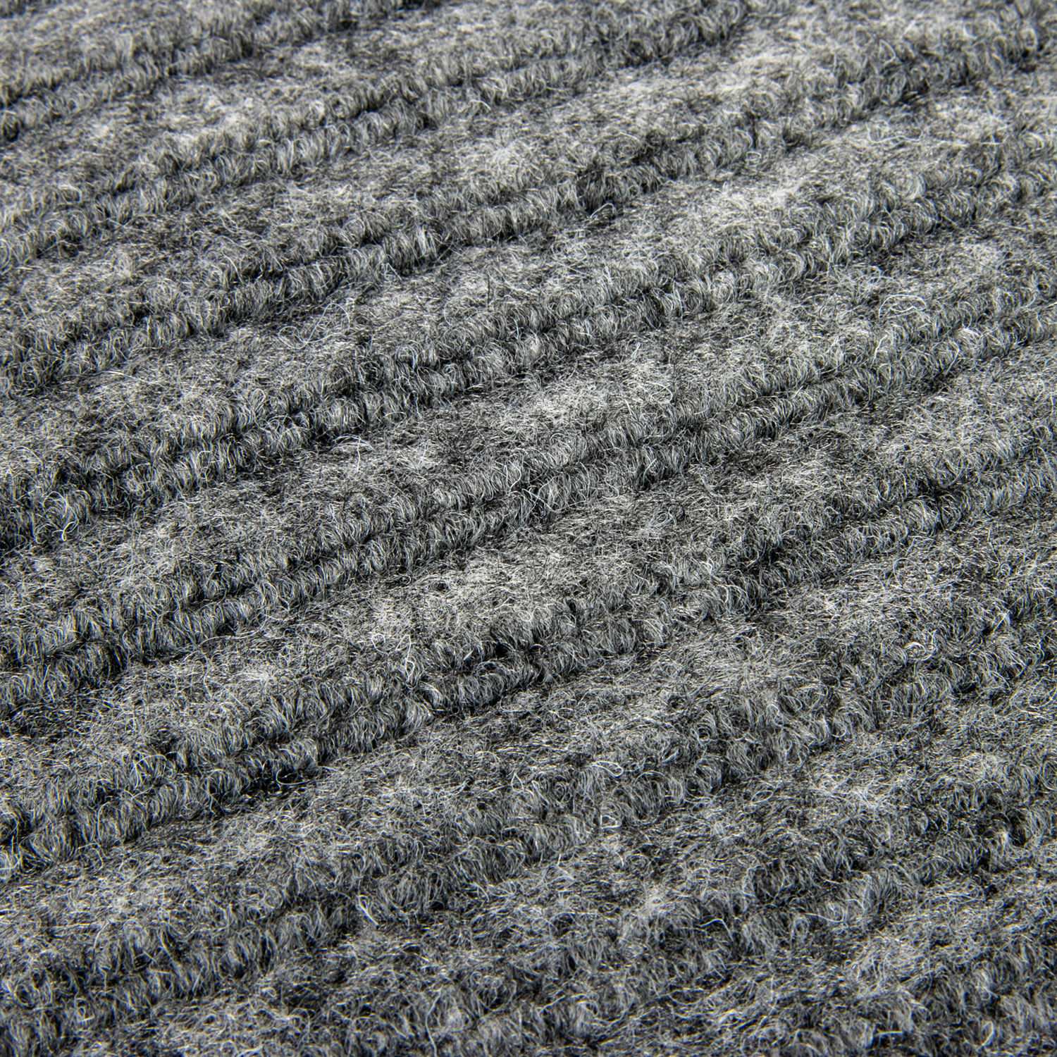 Коврик влаговпитывающий 60*90 см ребристый серый "KOVROFF" (арт.20302) *1/10 (МШ16)