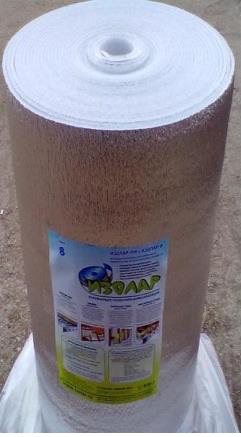 Утеплитель фольгированный Изолар ЛМ НЛК, 2 мм, 1 м Утеплитель фольгированный Изолар ЛМ НЛК, 2 мм, 1 м