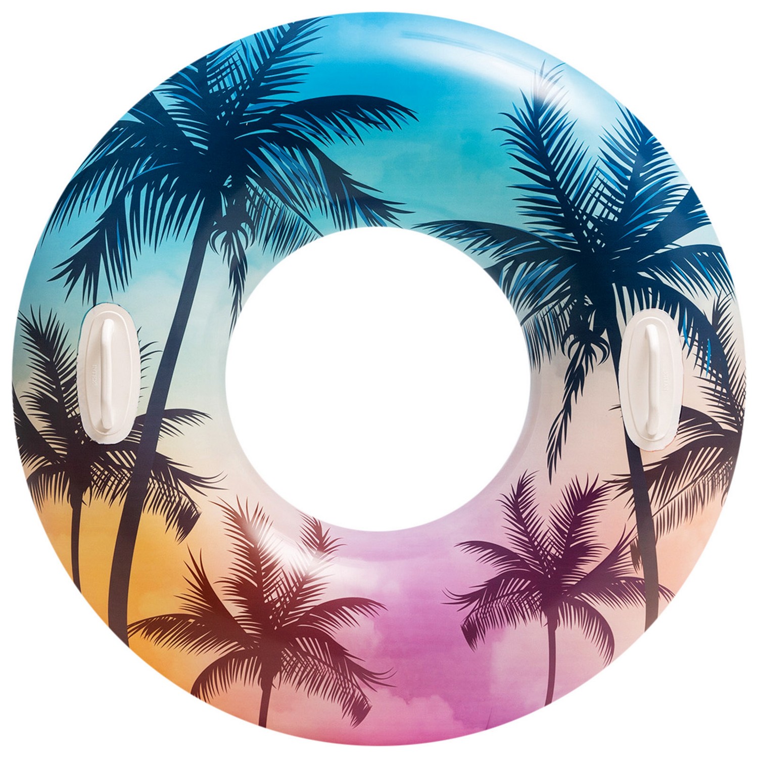 Круг для плавания с ручками "Узоры" 97 см, от 9 лет, цвета микс,  58263NP 532999