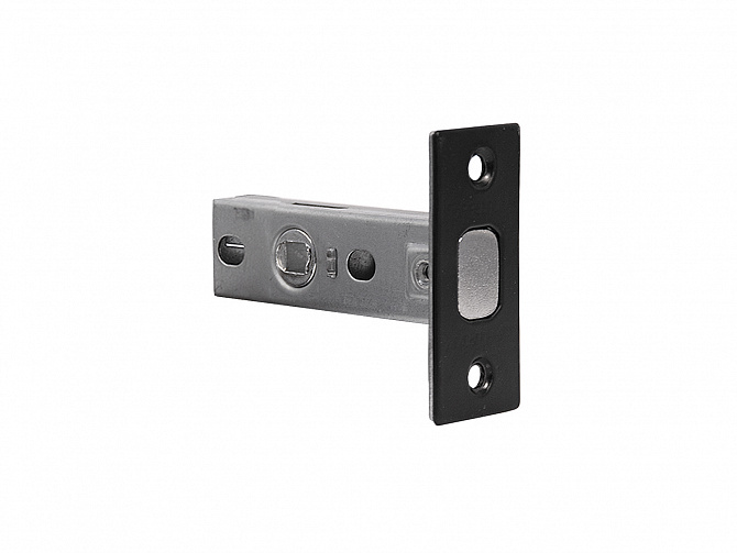 Задвижка дверная врезная д/дерев.дверей ЧЕРНЫЙ 101 ПАЛЛАДИУМ *1/20/100 Задвижка дверная врезная д/дерев.дверей ЧЕРНЫЙ 101 ПАЛЛАДИУМ *1/20/100