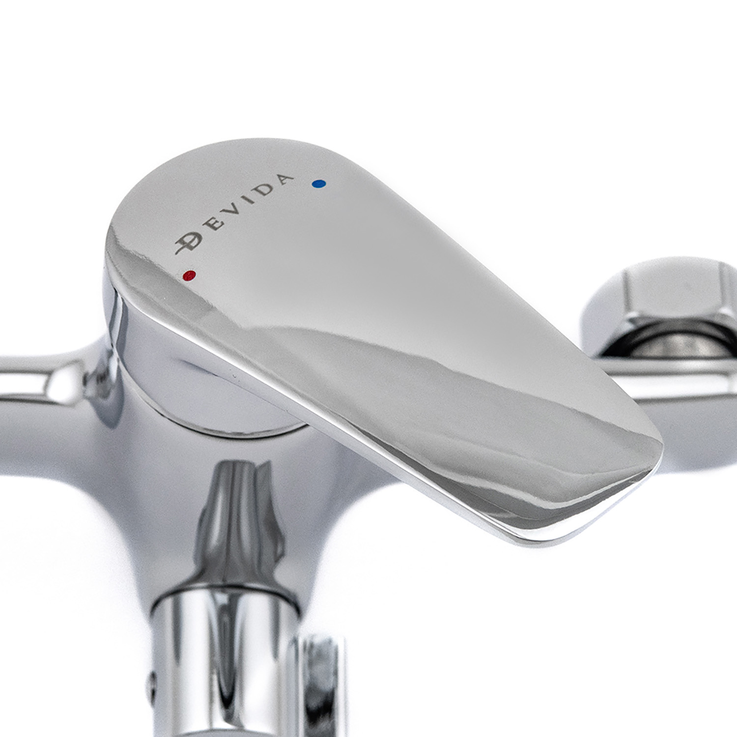 Смеситель д/ванны DEVIDA коллекция LOZZI однорычажный, длинный излив DVS0223-08 *1/10