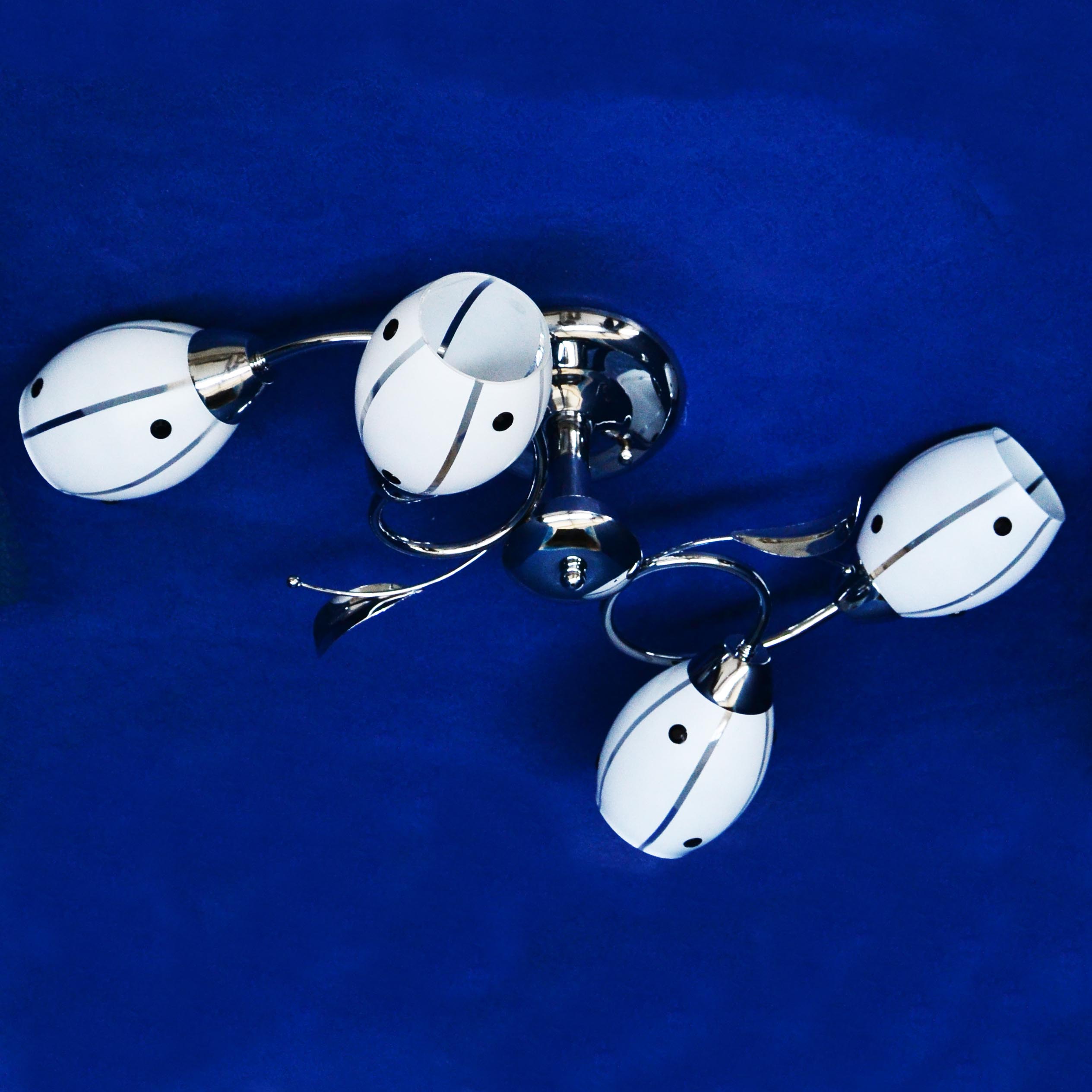 Люстра Verner Lighting А1195/4, 40 Вт, Е27, 4 лампы, хром