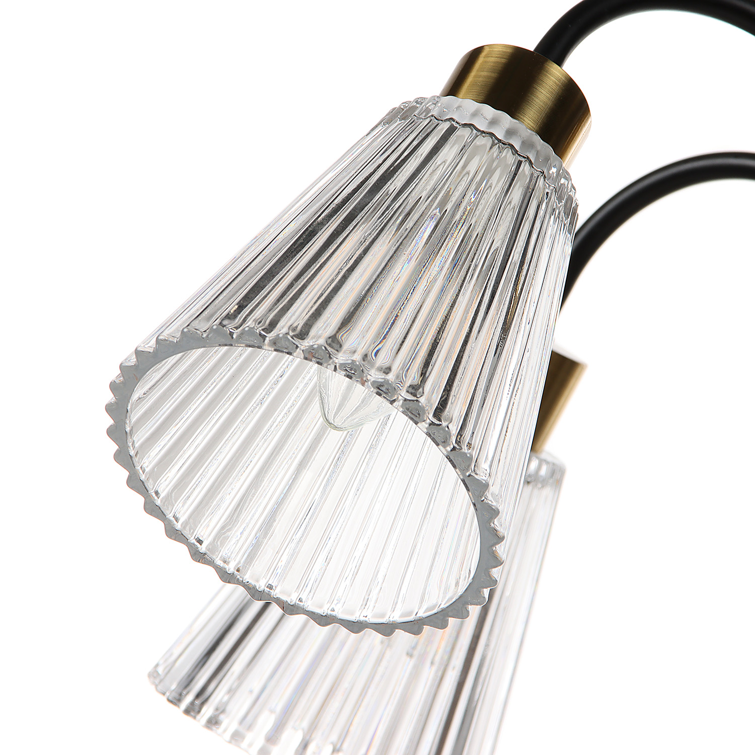 Люстра N6595/6 BK+COP 6*40W E14 220V (d-690; h-325)  VERNER LIGHTING *1