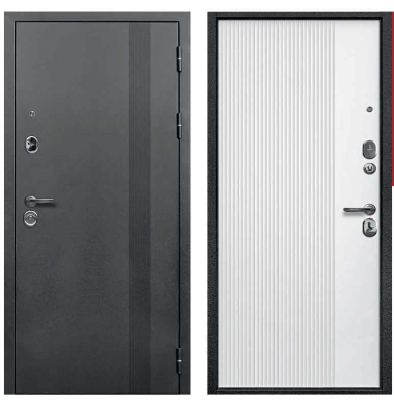 Дверь металлическая 9 см TD9-1 960х2050 ПРАВАЯ антик тёмный серебро/пан белый Форпост*1 Дверь металлическая 9 см TD9-1 960х2050 ПРАВАЯ антик тёмный серебро/пан белый Форпост*1