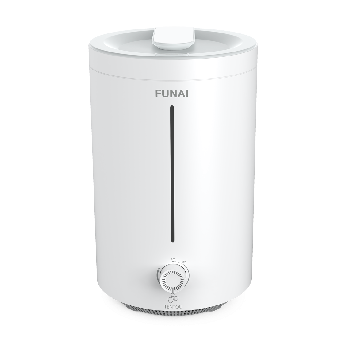 Увлажнитель 3,6 л FUNAI TENTOU USH-TTM7201WC белый 28 Вт, 14 ч, 25 м2, мех.управление, подсветка