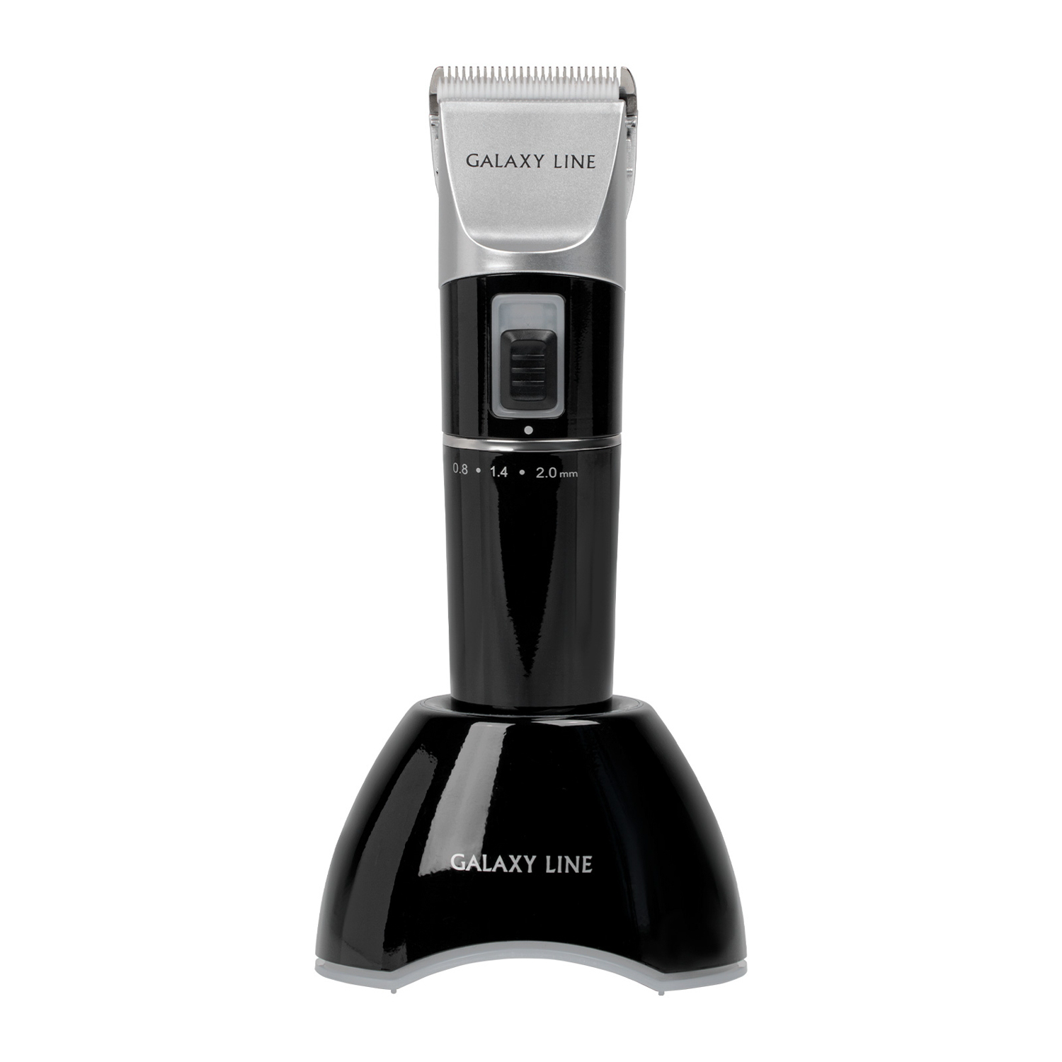 Машинка для стрижки волос Galaxy LINE GL 4159 1Вт Li-ion аккум+от сети, 4 насадки (3,6,9,12мм) *1/20