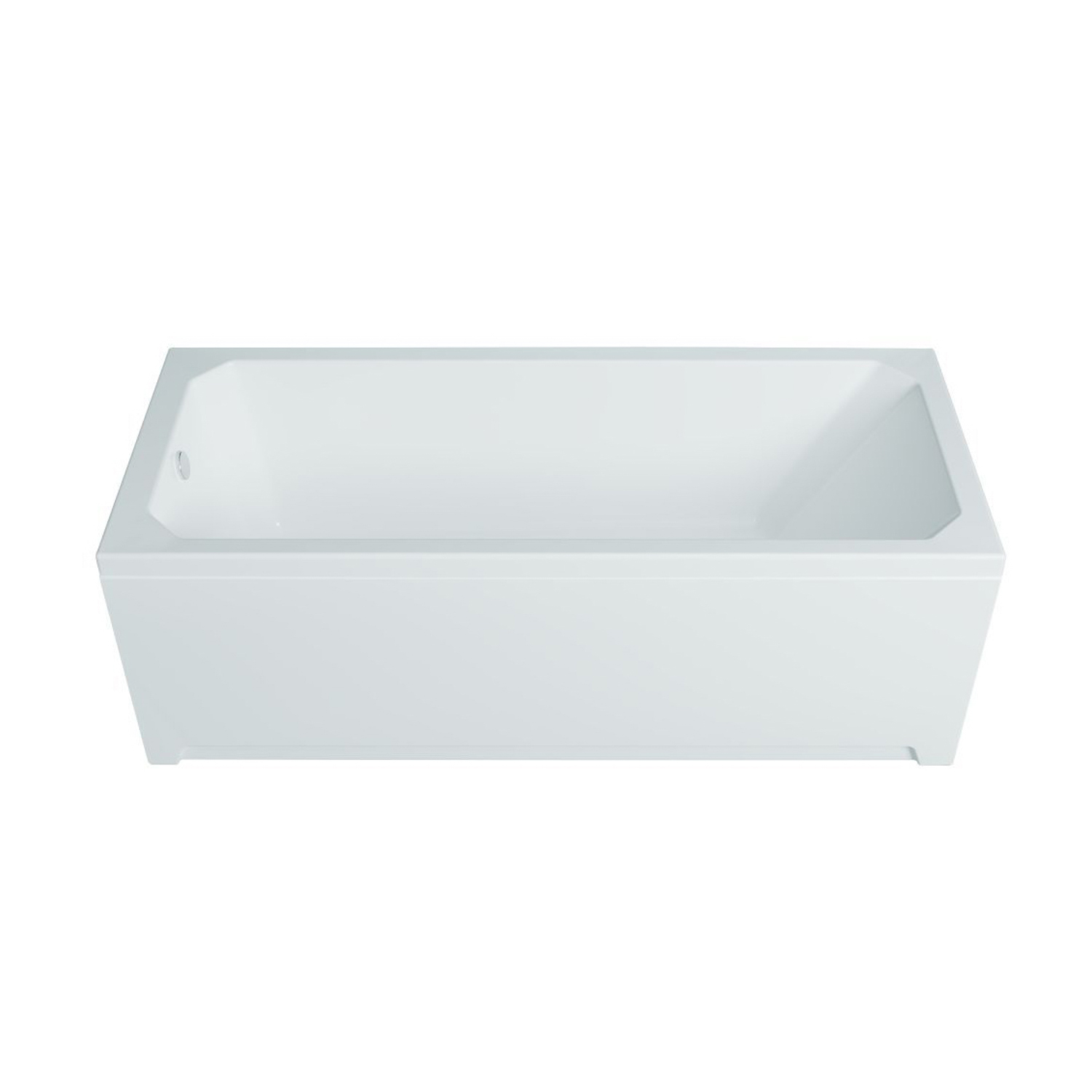 Ванна акриловая 150x70 см Triton Прага, универсальная, без ножек