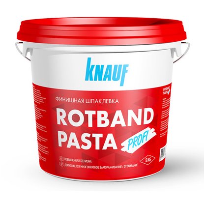 Шпаклевка финишная 5 кг KNAUF Ротбанд Паста Профи