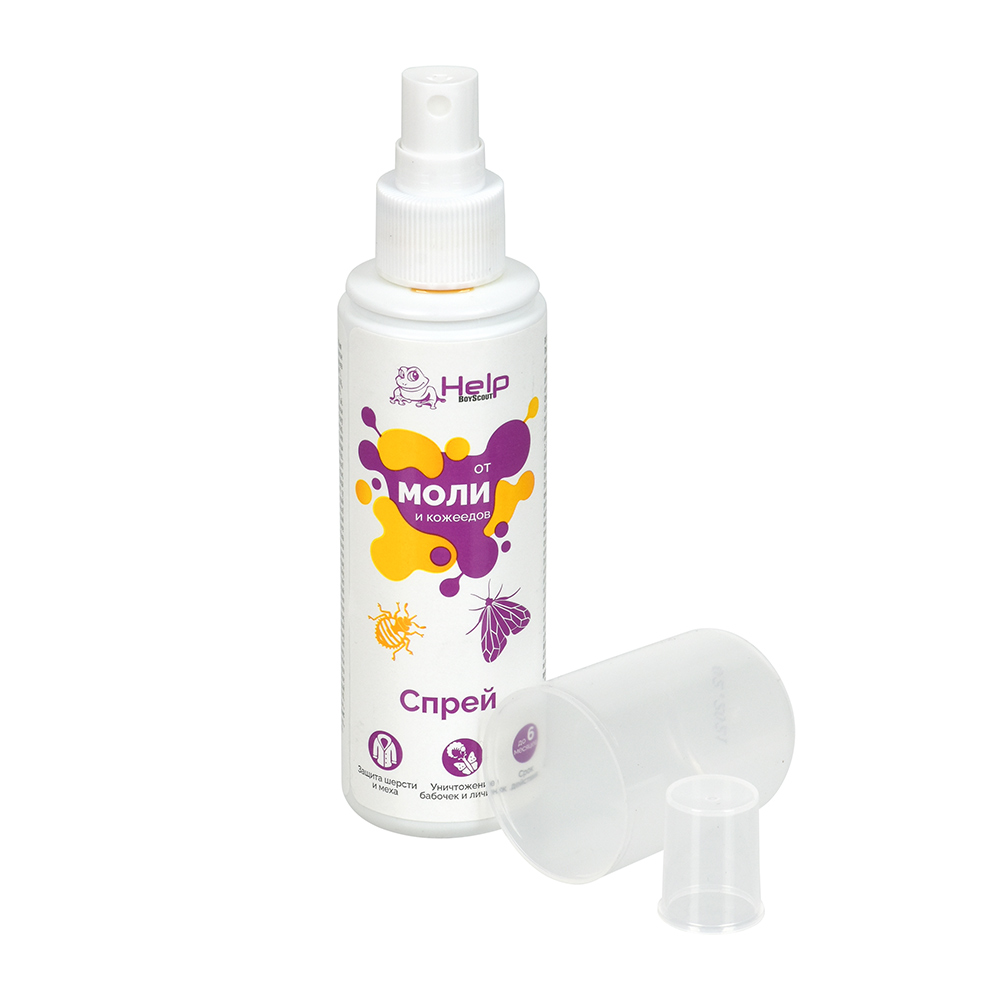 Спрей Антимоль 125 мл HELP *24 Спрей Антимоль 125 мл HELP *24