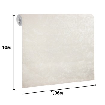 Обои флиз. Артекс Лаунж-уни (бел.) 11317-01 10х1.06м  *1/9