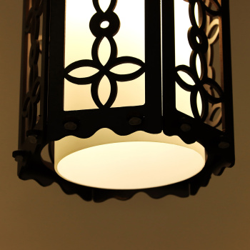 Люстра Verner Lighting N2208/1H, 40 Вт, Е27, 1 лампа, хром