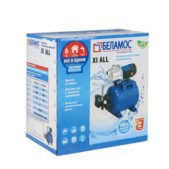Насосная станция 700Вт 3000л/час высота подъёма 40м корпус нержав. BELAMOS ХI 08 ALL *1