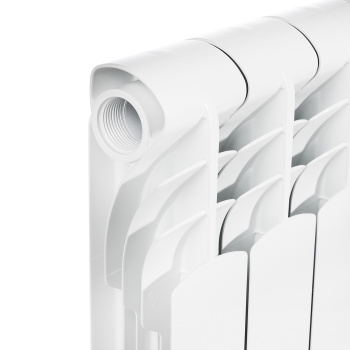 Радиатор биметаллический 6 секций Royal Thermo Revolution, 500 мм, белый Радиатор биметаллический 6 секций Royal Thermo Revolution, 500 мм, белый