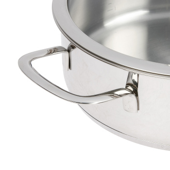 Кастрюля нерж. "Kukmara" "Safia" 3,9л Сотейник Ст.кр., d дна245мм (подх. д/Инд.пл.) SF-STP3926G *1/4 Кастрюля нерж. "Kukmara" "Safia" 3,9л Сотейник Ст.кр., d дна245мм (подх. д/Инд.пл.) SF-STP3926G *1/4