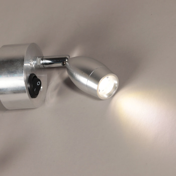 Светильник настенный (спот) B272 SL 3W хром  VERNER LIGHTING *1/50