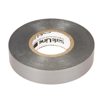 Изолента ПВХ 15ммх20м  Safeline  СЕРО-СТАЛЬНАЯ