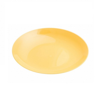 Тарелка пластм. мелкая д.190мм арт.355 ("Полимербыт") *1/35