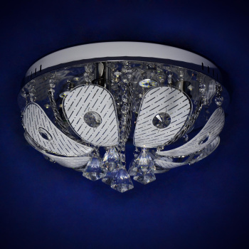 Люстра Verner Lighting S1243/4+4, E14, 4 лампы, 40 Вт, цвет хром