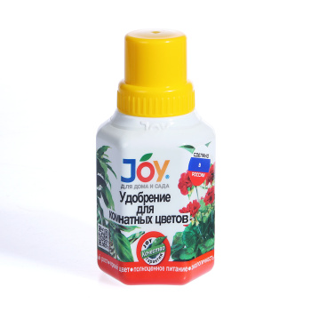Удобрение JOY "Для комнатных цветов" 0,25л (Страда) *24