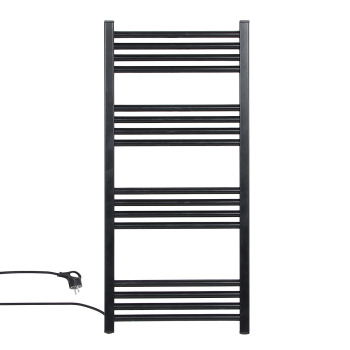 Полотенцесушитель электрический лесенка Статус 350х800 25"сталь 16 полок черный TERMAX TEL93580-3 *1