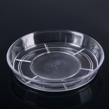 Поддон под кашпо пластм. Прозрачный "зашита" д.16см  702 (Tek.A.Tek) *1/30 Поддон под кашпо пластм. Прозрачный "зашита" д.16см  702 (Tek.A.Tek) *1/30