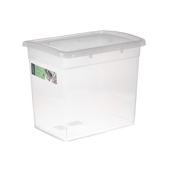 Контейнер д/хранения пластм. "Laconic" 20л 370х274х313мм Прозрачн. арт.KL250611999 "Keeplex" *1/6