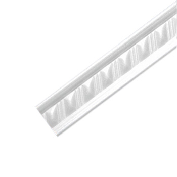 Плинтус полистирол Р07 СОЛИД / белый / 1м *200