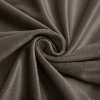 Штора бархат 200*270см кофейный арт.69129 NOVEL *1