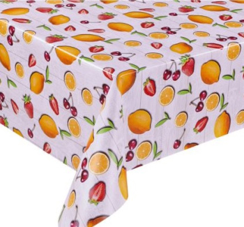 Клеёнка на нетканой основе "Paloma-8" "Лимоны и ягоды" шир.1,37м PL-2149D *20