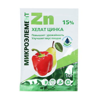 Удобрение хелат цинка 10 г БиоМастер