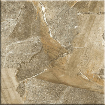 Керамогранит 1.7 м² Березакерамика Charm, 412x412x8 мм, глазурованный, коричневый