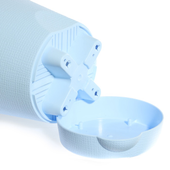 Кашпо пластм. "Le Parterre" 1,4л d верха 150мм h135мм с поддоном Голубой 203-5 (Tek.A.Tek)*1/24 Кашпо пластм. "Le Parterre" 1,4л d верха 150мм h135мм с поддоном Голубой 203-5 (Tek.A.Tek)*1/24